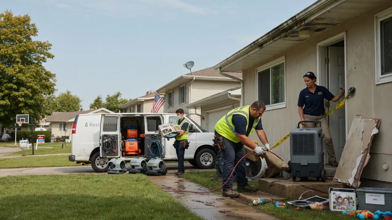 Water Damage Restoration in Cresbard, SD near me